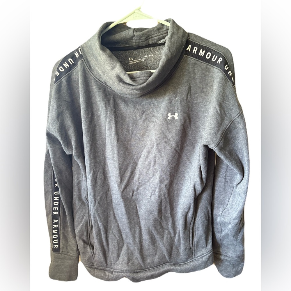 Under Armour Charcoal Fleece Pullover